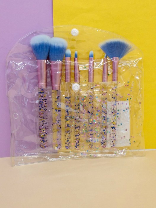 Набор кистей для макияжа &quot;Glitter&quot;, 7 кистей 