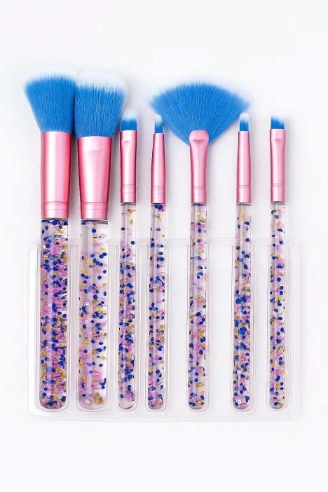 Набор кистей для макияжа &quot;Glitter&quot;, 7 кистей 