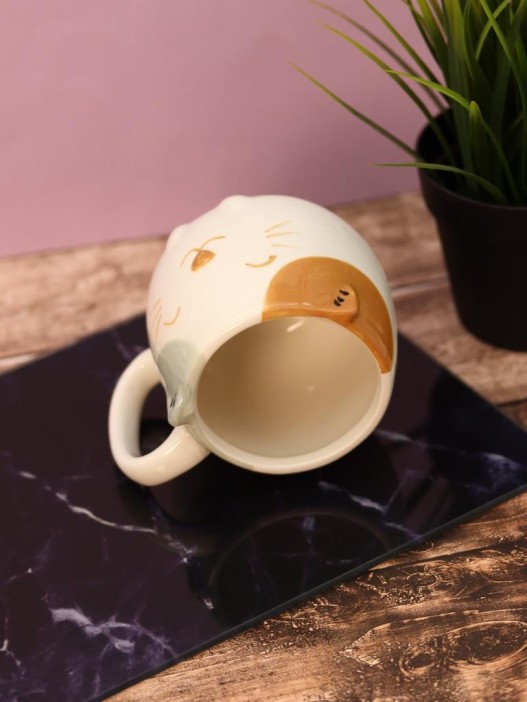 Кружка керамическая «Happy cat», 460 мл 