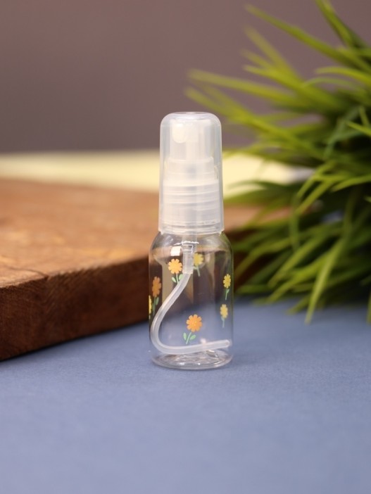 Дорожная бутылочка "Bonjour", yellow (25 ml) 