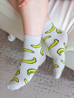 Носки женские iLikeGift "Banana", р. 35-40