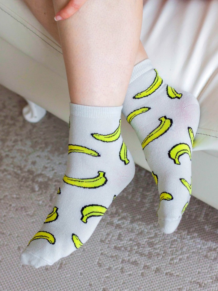Носки женские iLikeGift "Бананы", р. 35-40