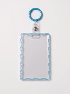 Футляр для карт &quot;Wave outline&quot;, blue