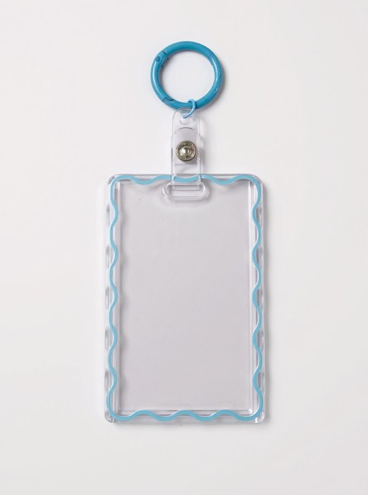 Футляр для карт &quot;Wave outline&quot;, blue 