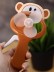 Портативный механический ручной вентилятор «Monkey», mix, шоу-бокс 24 шт. 