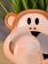 Портативный механический ручной вентилятор «Monkey», mix, шоу-бокс 24 шт. 