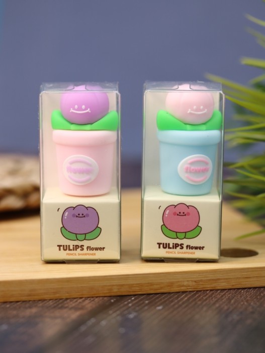 Точилка для карандашей "Tulips flower" 