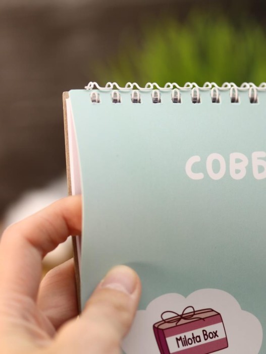 Скетчбук «SOVA Milota», 14х20 см,  плотность 100 гр 