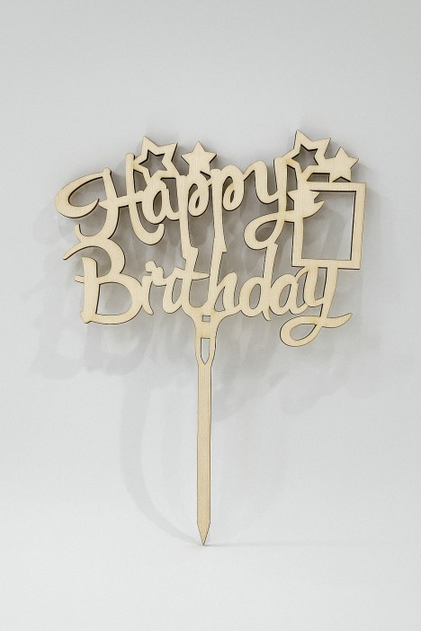 Топпер «Happy Birthday» 