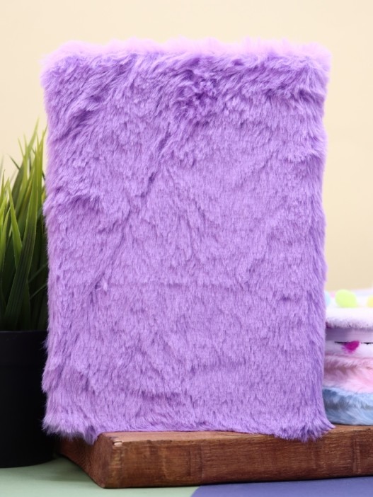 Блокнот плюшевый &quot;Mermaid&quot;, purple, 21,5х15 см, плотность 80 гр. 