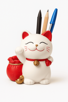 Подставка для канцелярских принадлежностей «Lucky Cat»