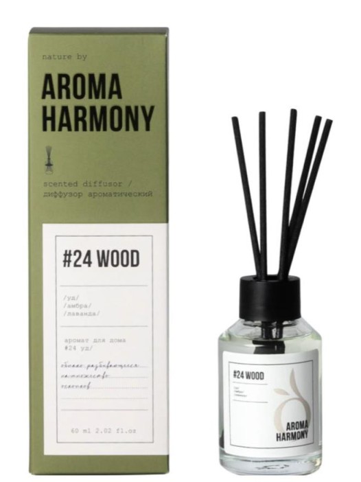 Диффузор ароматический &quot;№24 Wood&quot;, 60 мл 
