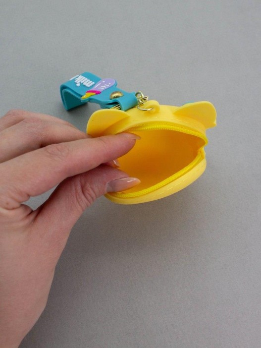 Брелок-кошелёк &quot;Baby kitten&quot;, yellow (8.5*7.5 см) 