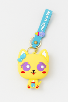 Брелок-кошелёк "Baby kitten", yellow (8.5*7.5 см)