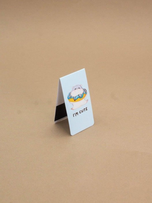 Набор магнитных закладок "Hamster vibe", 4 шт., 35х70 мм 