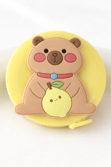 Линейка-рулетка "Capybara with lemon"