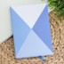 Блокнот (A5) "Shape triangle", blue (14.5*21)