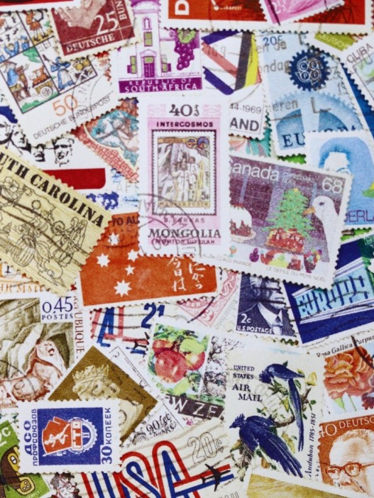 ОБЛОЖКА ДЛЯ ПАСПОРТА STAMPS COLOR, плотность 600 мкм 