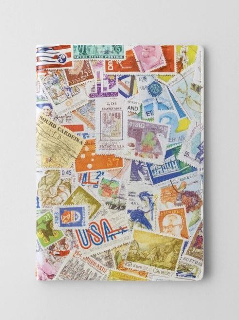 ОБЛОЖКА ДЛЯ ПАСПОРТА STAMPS COLOR, плотность 600 мкм 