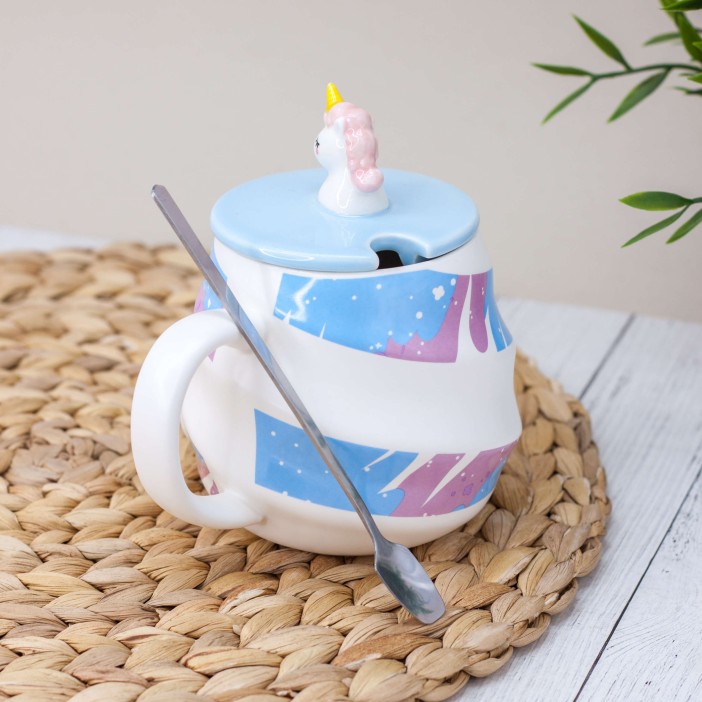 Кружка "Cream unicorn", blue (430 ml) 