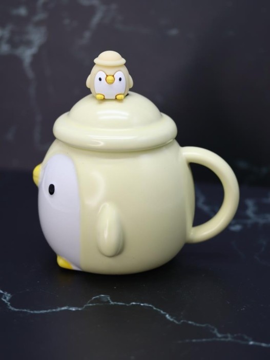Кружка «Little penguin», yellow (400 ml) 