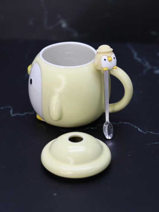 Кружка «Little penguin», yellow (400 ml) 
