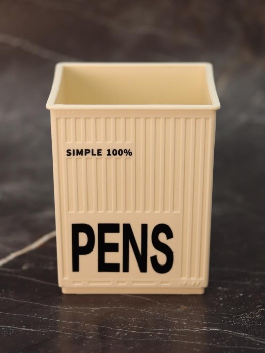 Подставка для канцелярских принадлежностей «Simple 100%», white (11*9 см) 