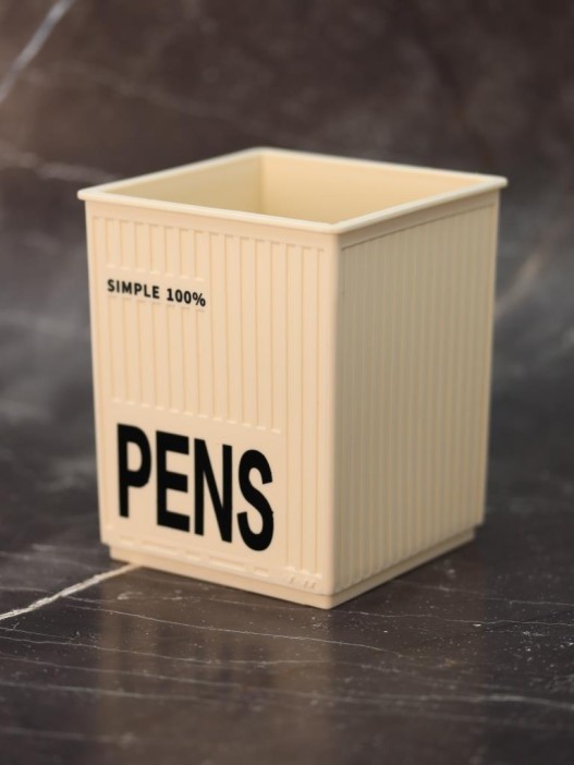 Подставка для канцелярских принадлежностей «Simple 100%», white (11*9 см) 