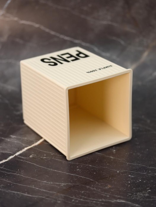 Подставка для канцелярских принадлежностей «Simple 100%», white (11*9 см) 