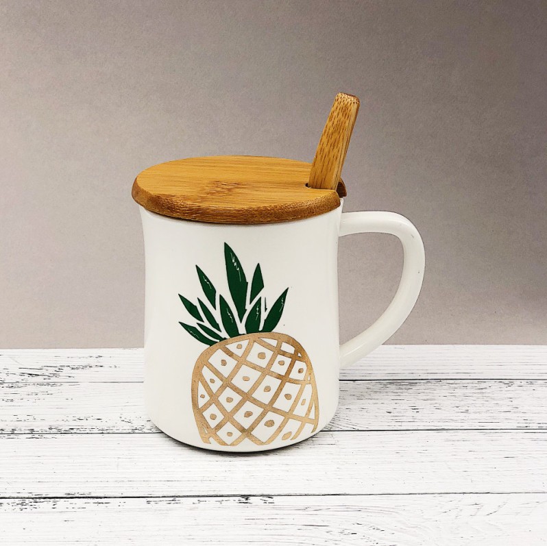 Кружка &quot;Pineapple&quot;, white (350ml) 