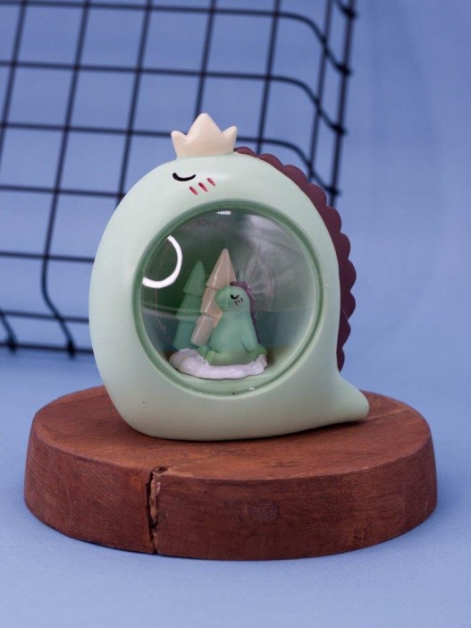 Ночник &quot;Sleeping dino ball&quot;, green (11 см), пластик 