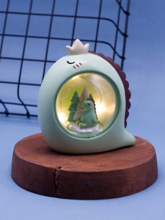 Ночник &quot;Sleeping dino ball&quot;, green (11 см), пластик 