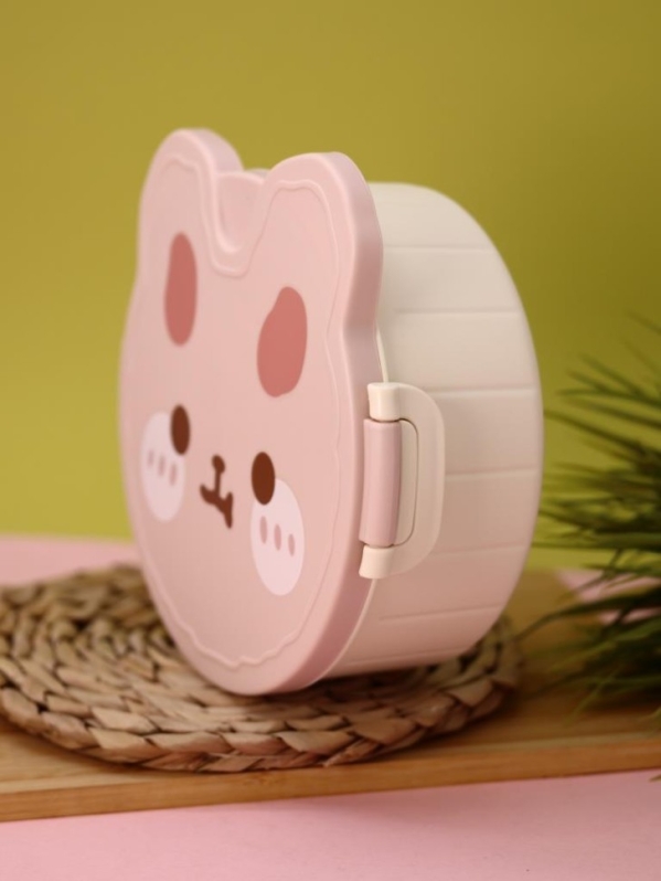 Ланчбокс "Round rabbit", white