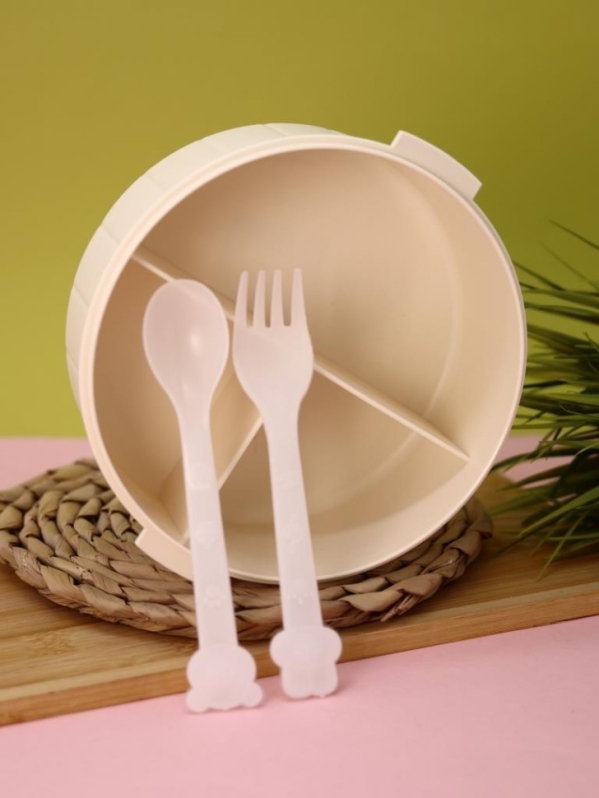 Ланчбокс "Round rabbit", white
