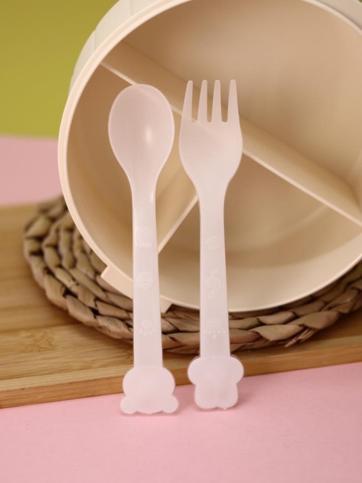 Ланчбокс &quot;Round rabbit&quot;, white 