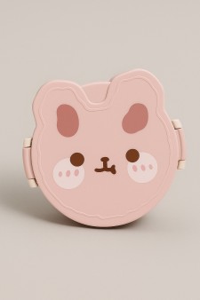 Ланчбокс "Round rabbit", white