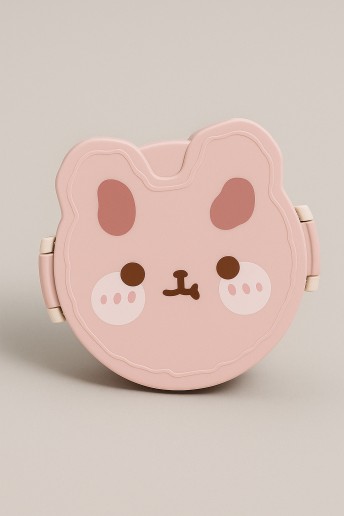 Ланчбокс "Round rabbit", white