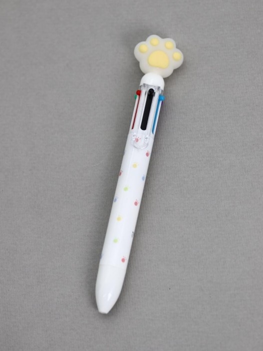 Разноцветная ручка 6 в 1 &quot;Жёлтая лапка&quot; 