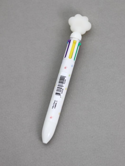 Разноцветная ручка 6 в 1 &quot;Жёлтая лапка&quot; 