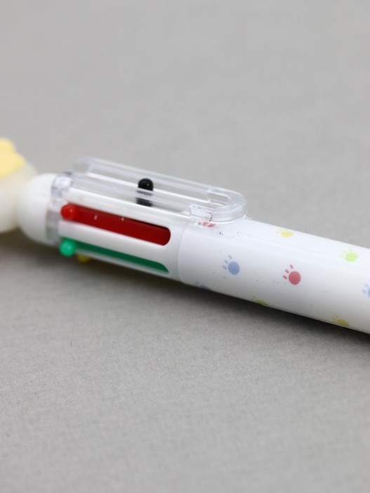 Разноцветная ручка 6 в 1 &quot;Жёлтая лапка&quot; 