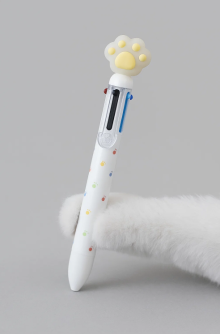 Разноцветная ручка 6 в 1 "Жёлтая лапка"