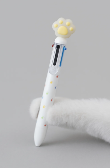 Разноцветная ручка 6 в 1 "Жёлтая лапка"