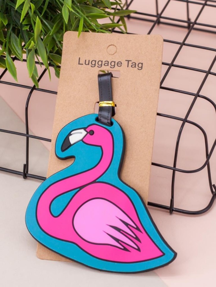 Бирка для багажа "Flamingo"
