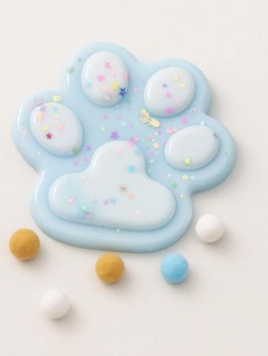 Мялка - антистресс «Игривая Таба ЛАПКА», голубая, 13 х 14 см