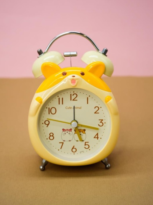 Часы-будильник «Hamster», yellow 