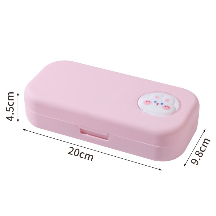 Пенал &quot;Pink bunny&quot;, (4,5*20*9,8 см) 