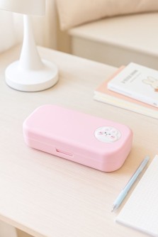 Пенал "Pink bunny", (4,5*20*9,8 см)