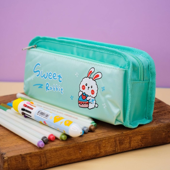 Пенал "Sweet rabbit", green 