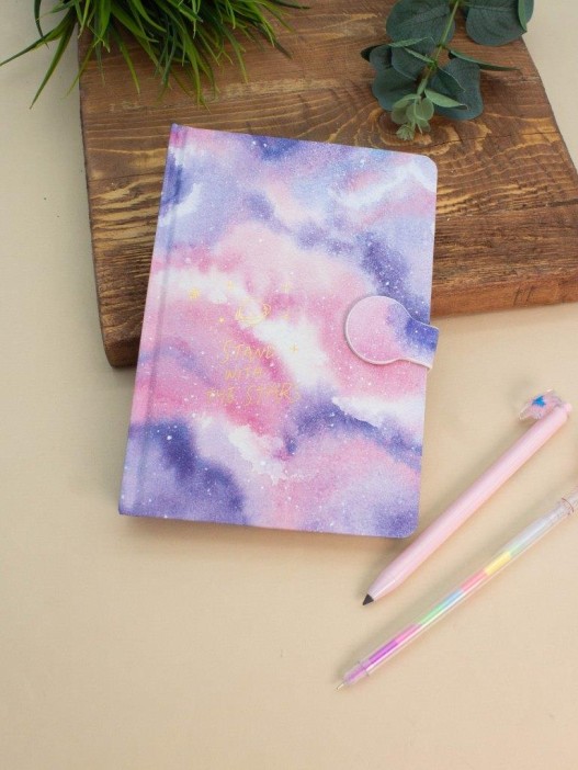 Блокнот (B6) &quot;Universe&quot;, pink (18.5*13) 