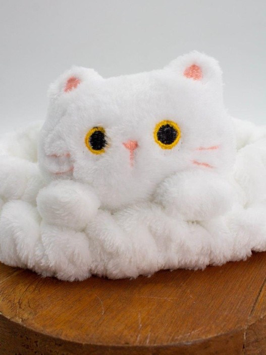 Повязка на голову GIRLY &quot;Cat Fari&quot;, white 